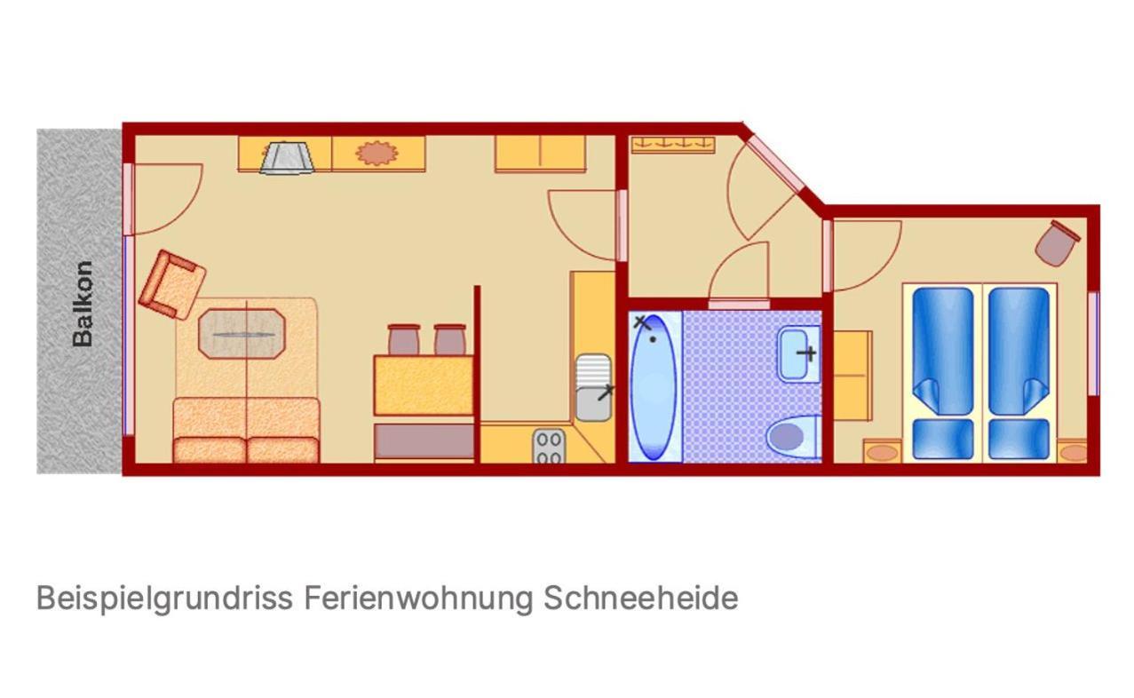 Ferienwohnung Schneeheide Im Feriendorf Sonnenhang Missen-Wilhams Exterior foto